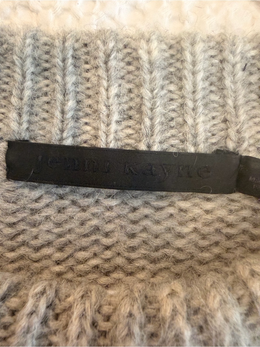 Jenni Kayne Alpaca Cocoon Crewneck - Picture 2 of 3